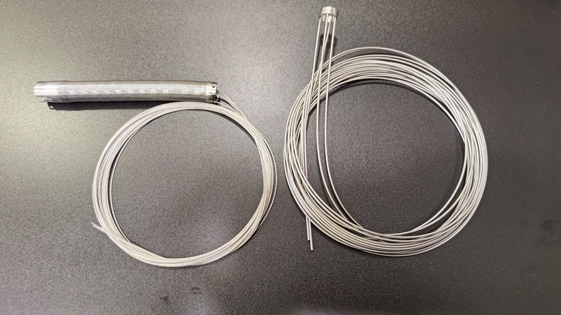 Bending Section Assembly Incl. Coil Pipe Assembly and Mesh for Olympus CF-HQ190L