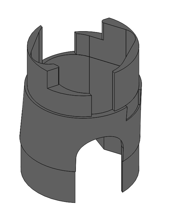 CYF-VH Distal Bending Section Connector