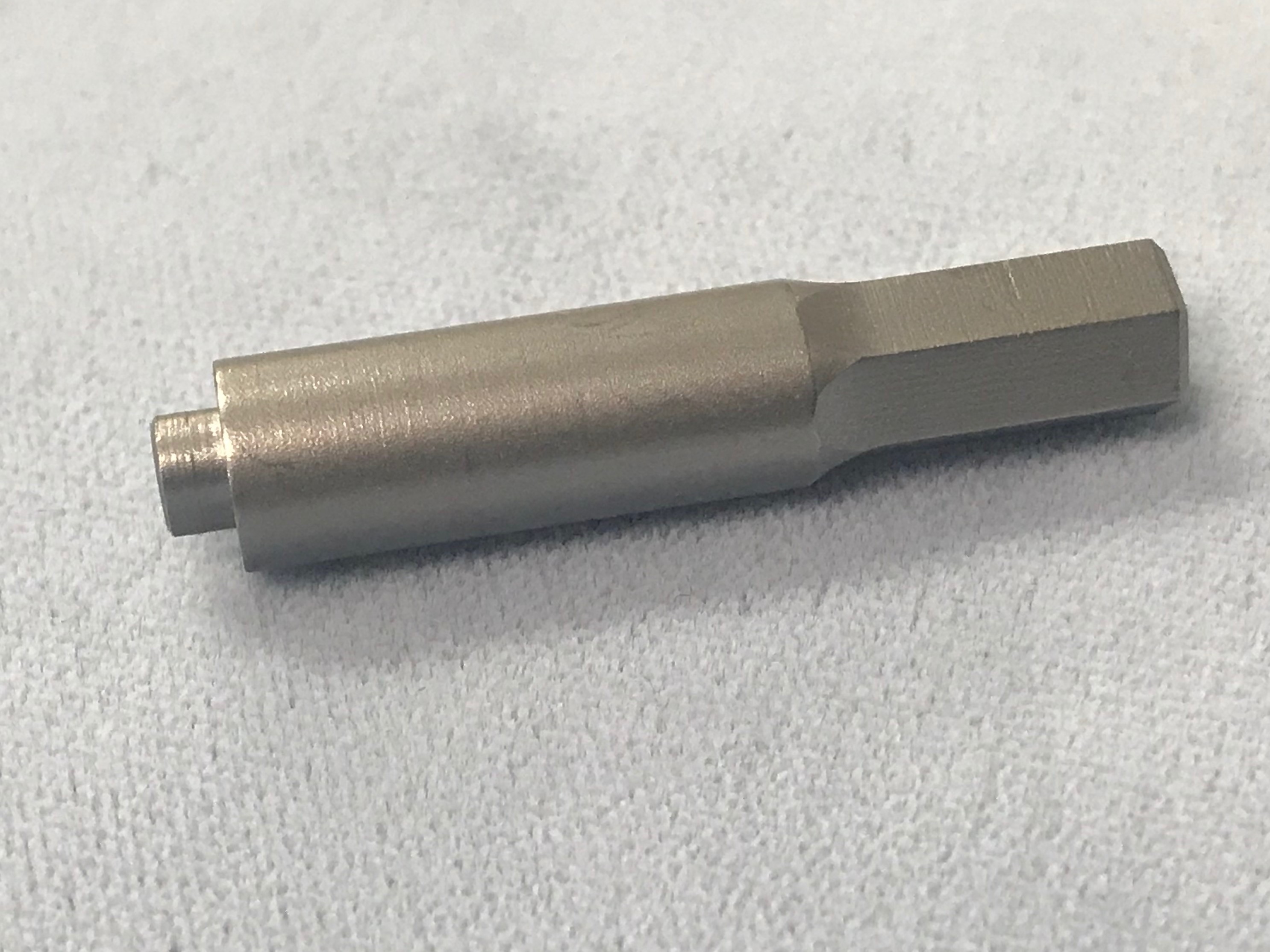 Pentax Tool fits Double Channel Biopsy Port. (Tool Steel)
