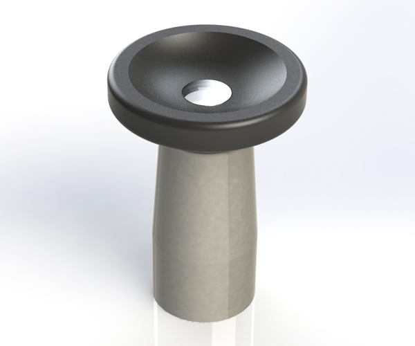 Eyepiece For Storz® Model 26003BA - Two Piece Assembly - Fits New Model 10.0mm Laparoscopes - Does Not Include Window Or Gasket