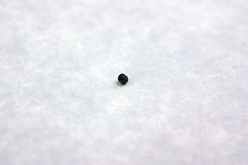 1.40mm X 0.30mm X 1.42mm Long Slotted Set Screw 1.40mm X 0.30mm X 1.42mm Long Slotted Set Screw