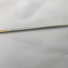 Prefibered Tube Ø 4.00 70° with gold tip platted (compatible Olympus A1933A) Prefibered Tube Ø 4.00 70° with gold tip platted (compatible Olympus A1933A)