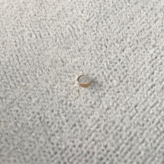 Solder sapphire wedge 1.90 x 0.90 21° Solder sapphire wedge 1.90 x 0.90 21°