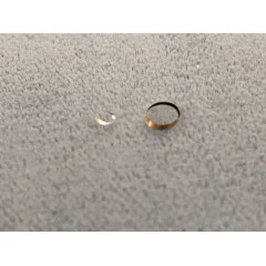 Window Oval Solder Sapphire Ø 2.95 x 0.40 60°