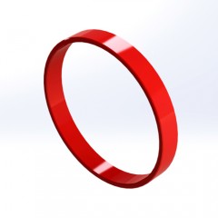 Wolf Eyepiece I.D. Ring For Model 8654.422 4.0mm 30deg Cystoscope (Red Delrin)